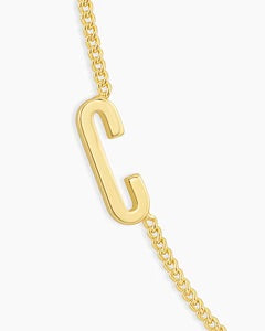 214-112k-G- Wilder Alphabet Necklace