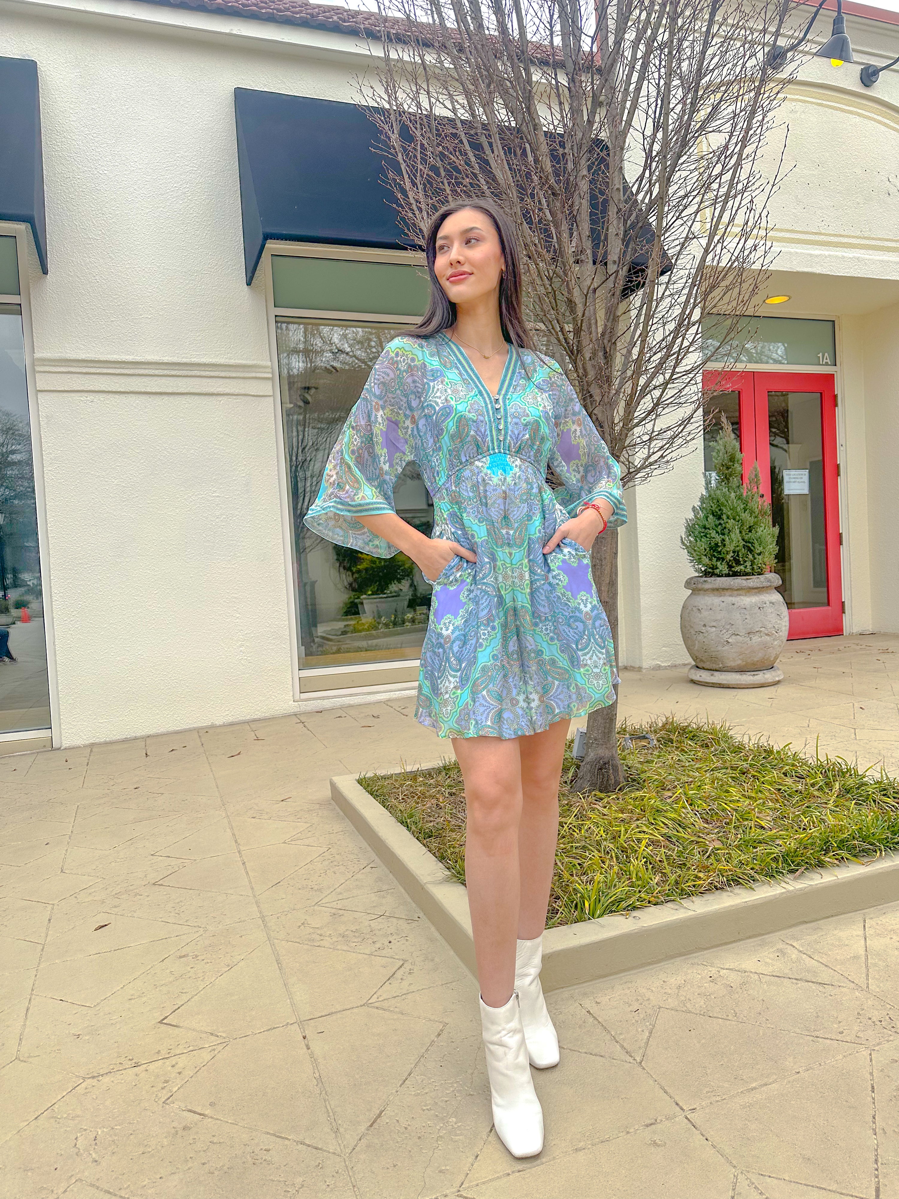 Kimono Sleeve Dress