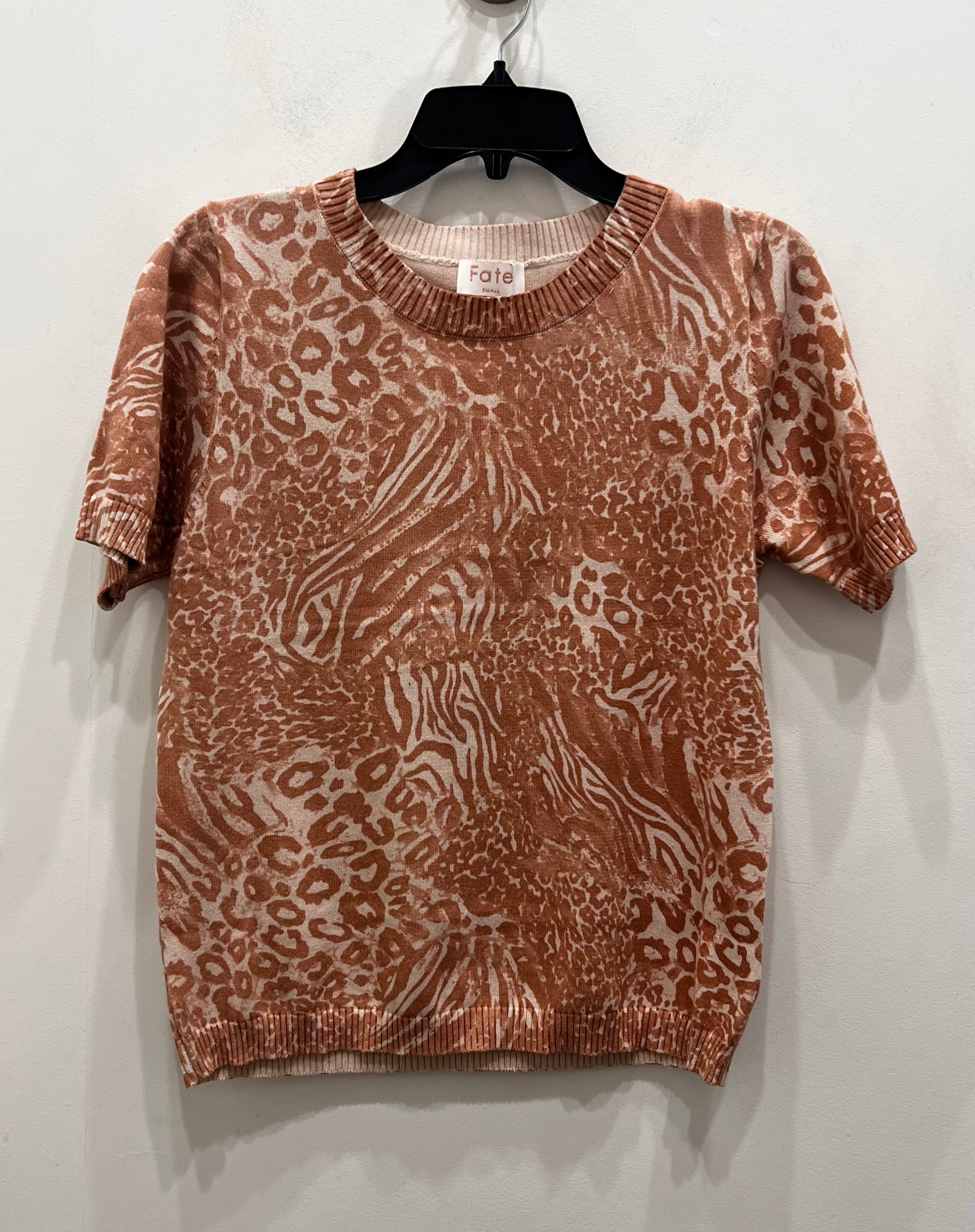 Animal Print Sweater