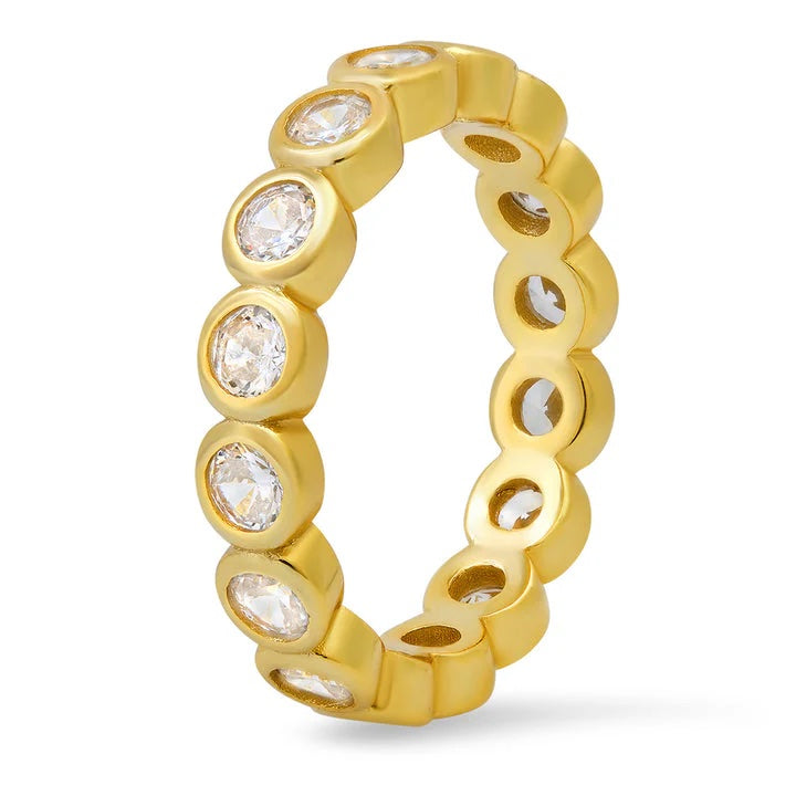 Avixee- Seraphine Eternity Ring18kt gpOne Size