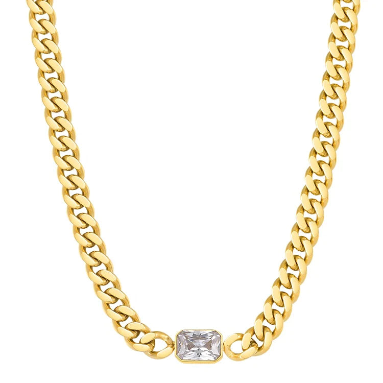 Skylar Necklace Gold One Size