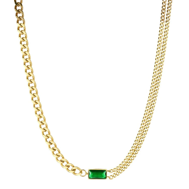 Gemma Necklace gold One Size