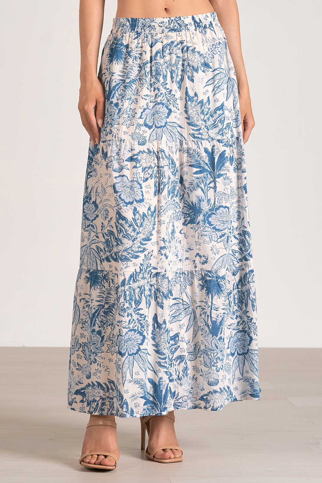 Tropic Floral Maxi Skirt
