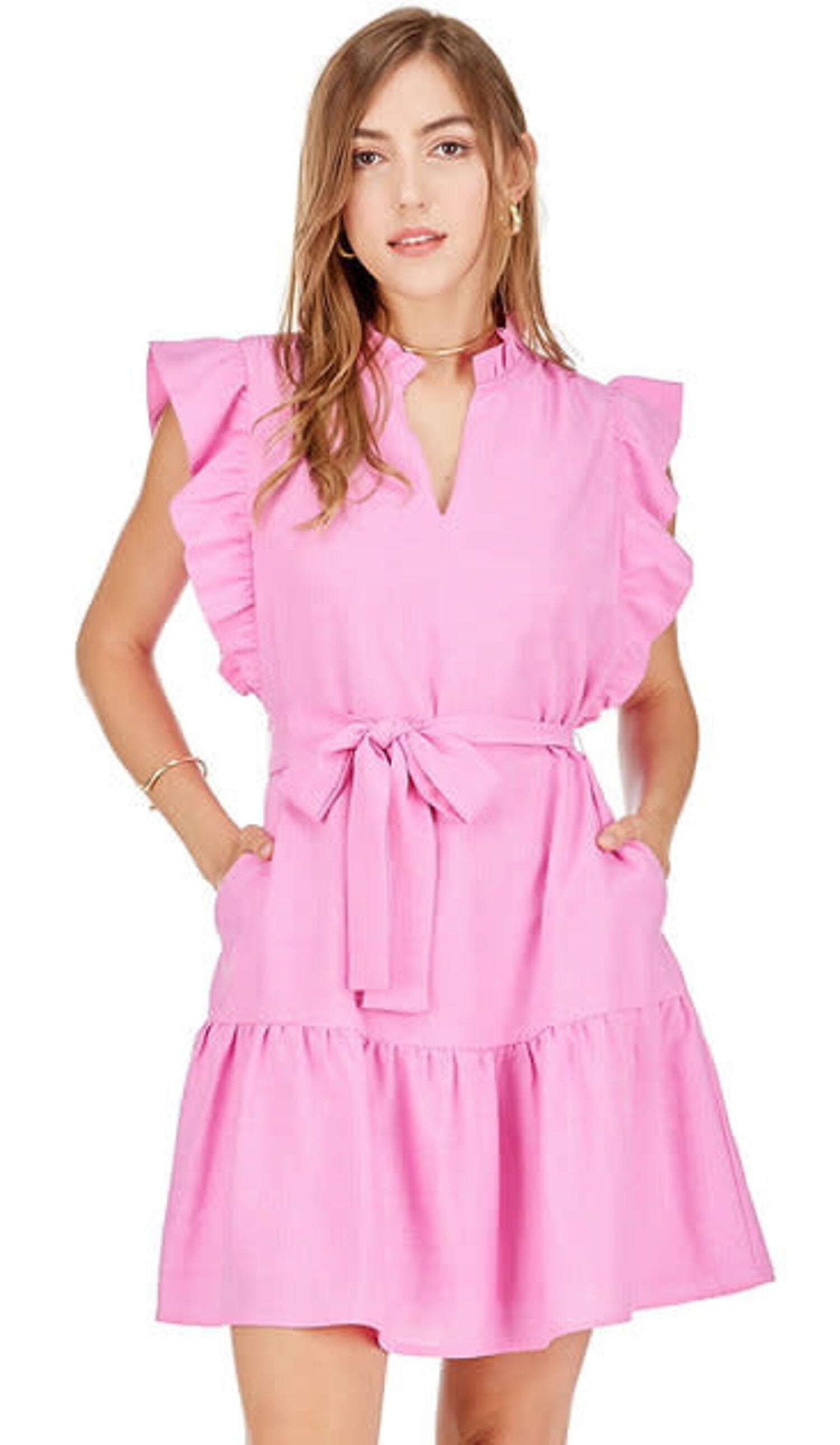 Pink Layers Dress