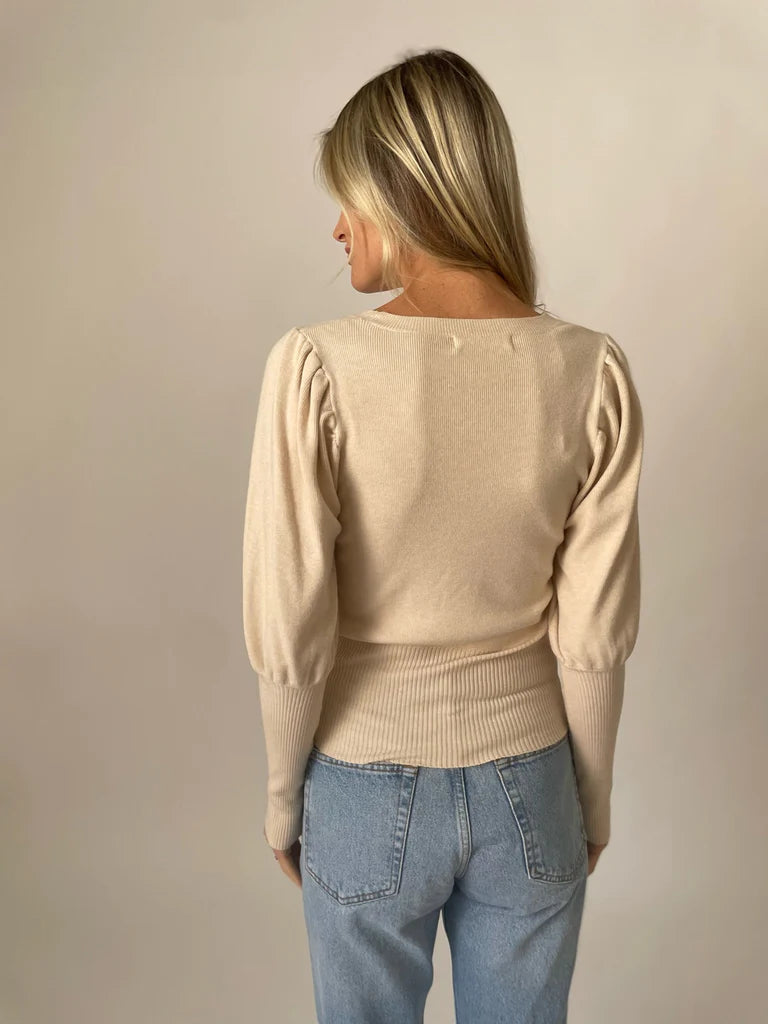 Reese Statement Sleeve Sweater