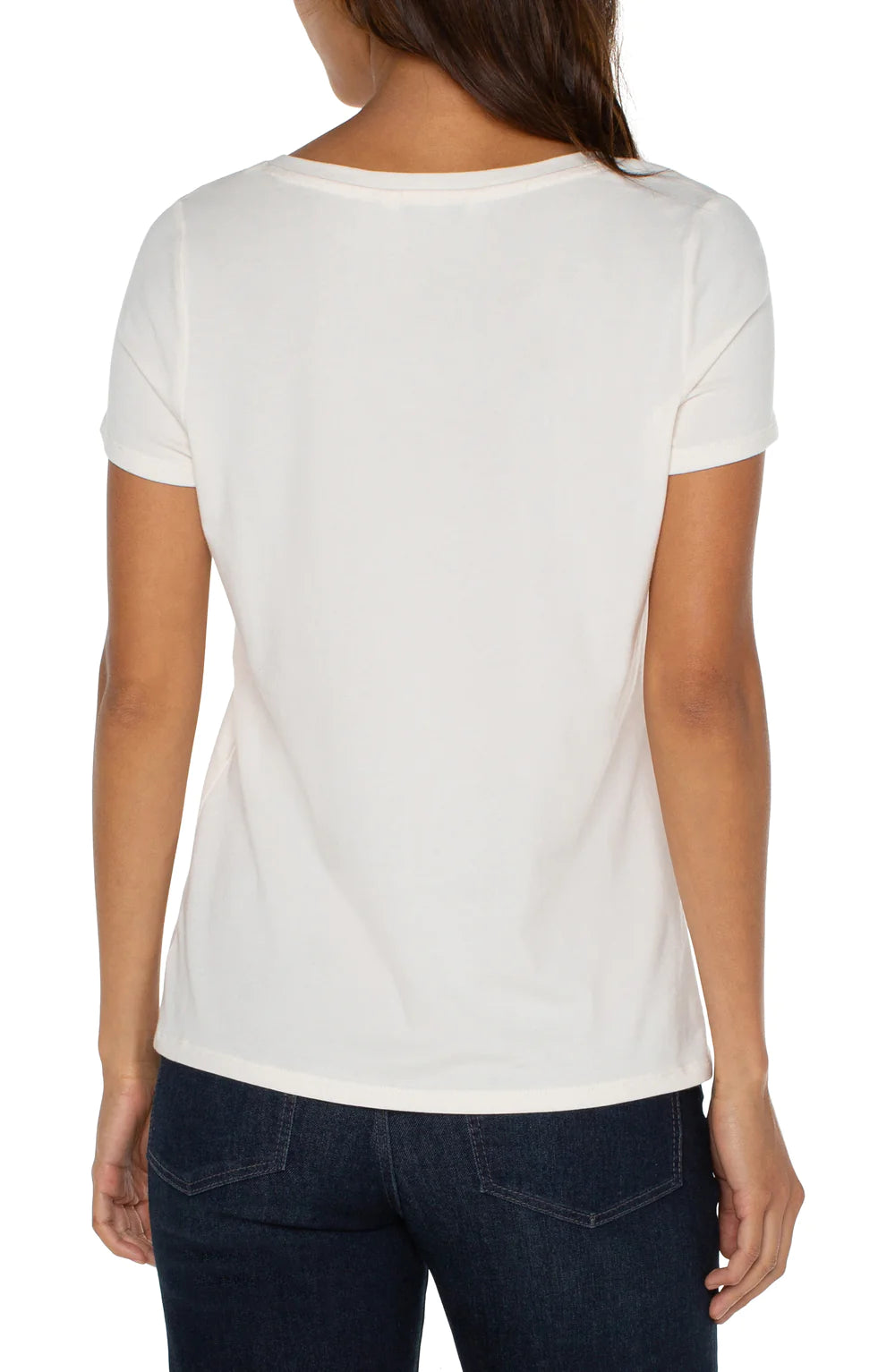 V Neck Slim Fit Tee