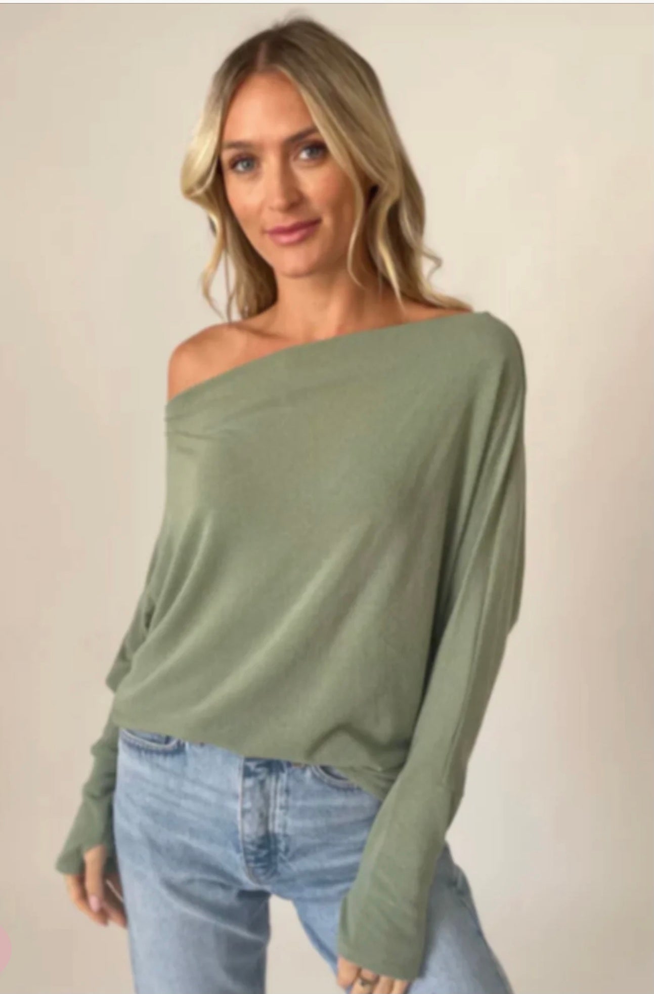 Anywhere Off The Shoulder Top