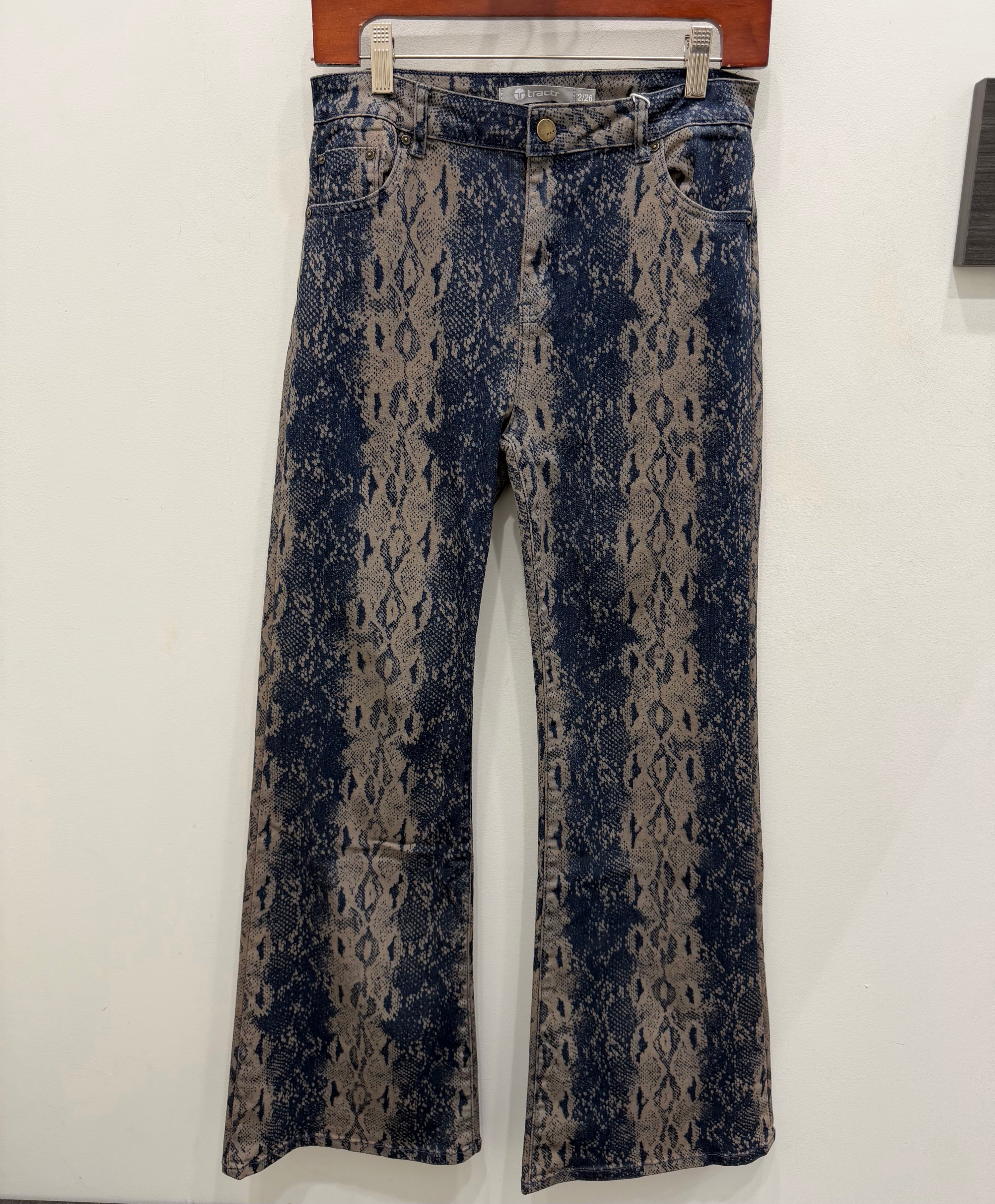 Serty Snake Print Pant