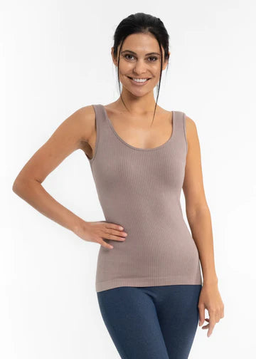 Built In Bra V-Neck/Scoop Neck