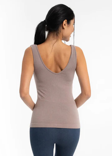 Built In Bra V-Neck/Scoop Neck