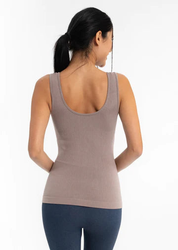 Built In Bra V-Neck/Scoop Neck