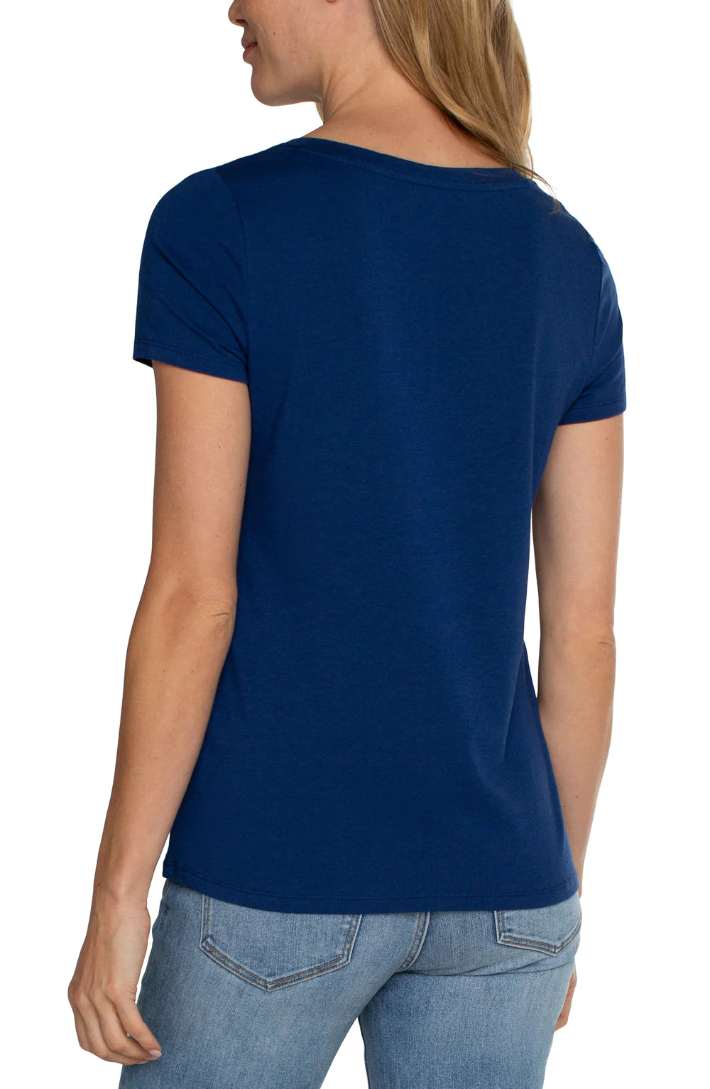 V Neck Slim Fit Tee