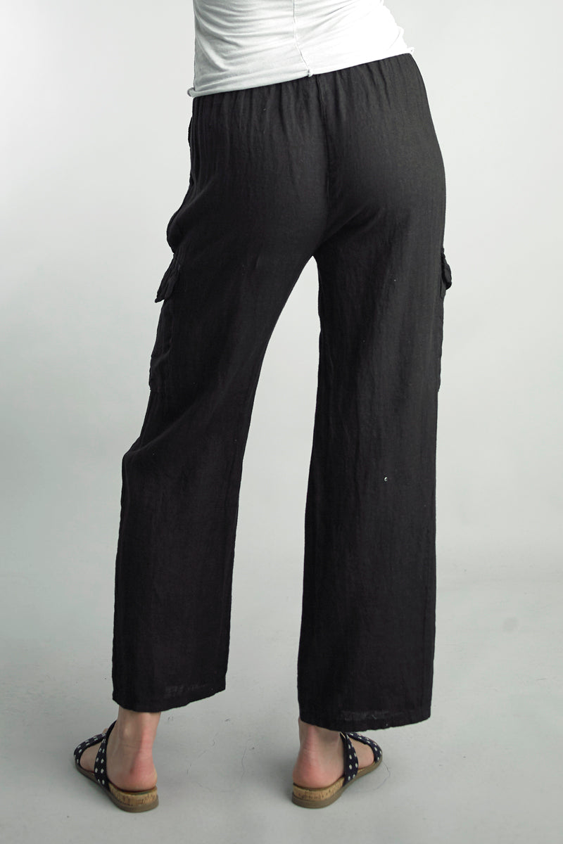 Tate Cargo Linen Pant