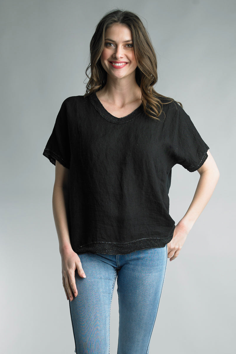 Sadie Linen Tee