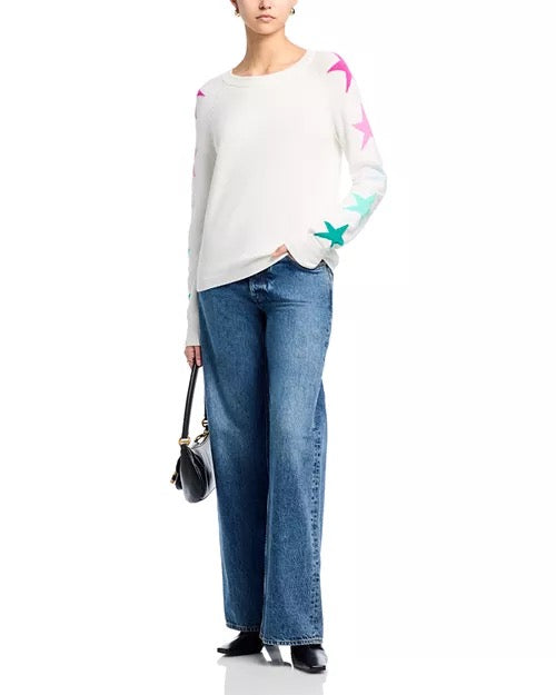 Star Sleeve Sweater | Danielle