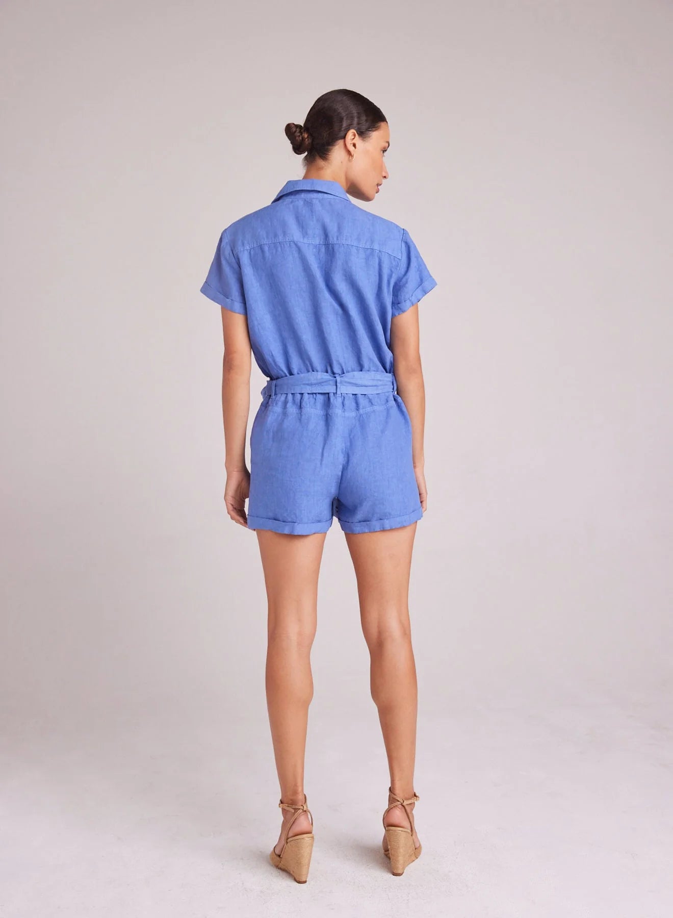 Simone Rolled Hem Romper