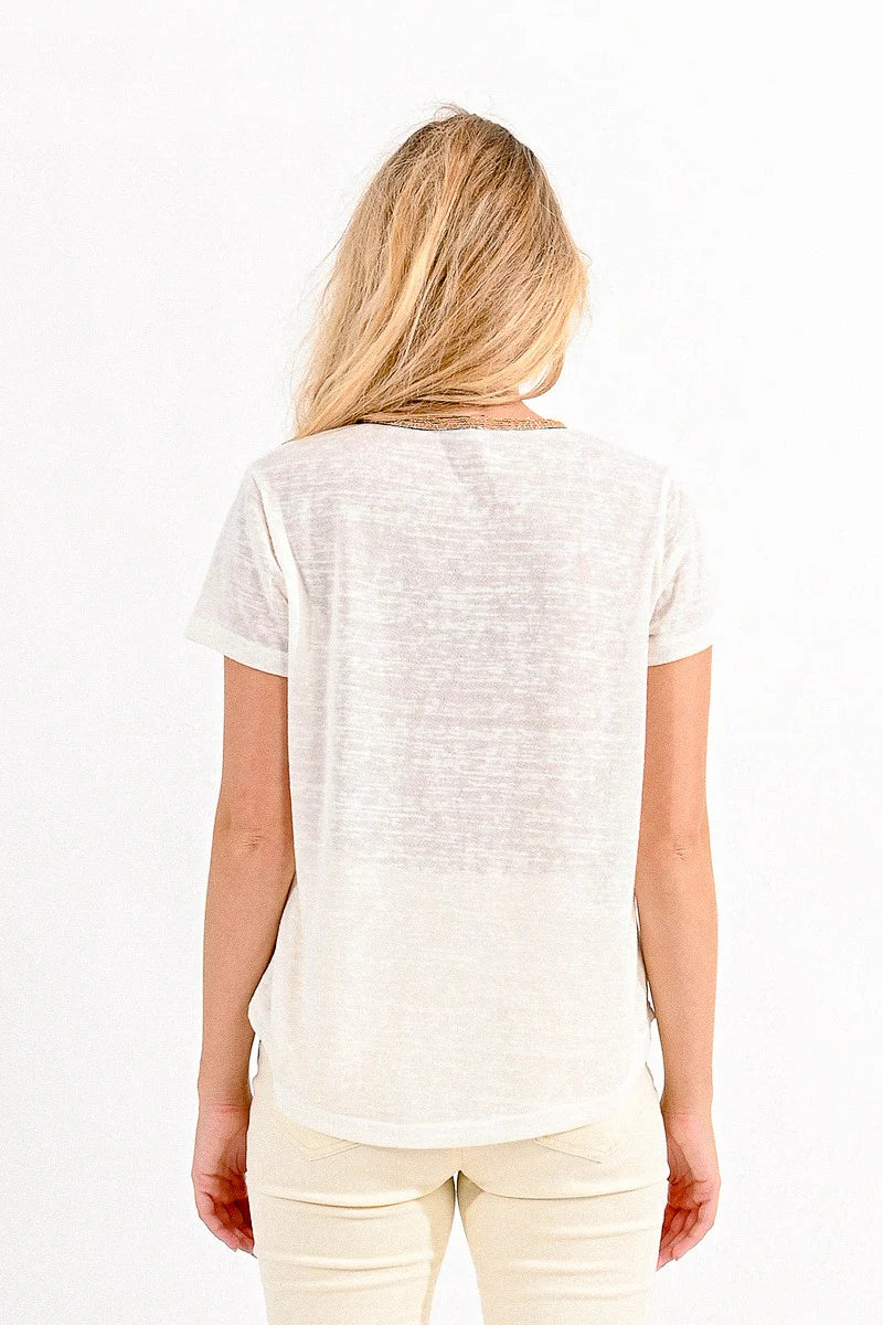 Lenora Knitted Tee