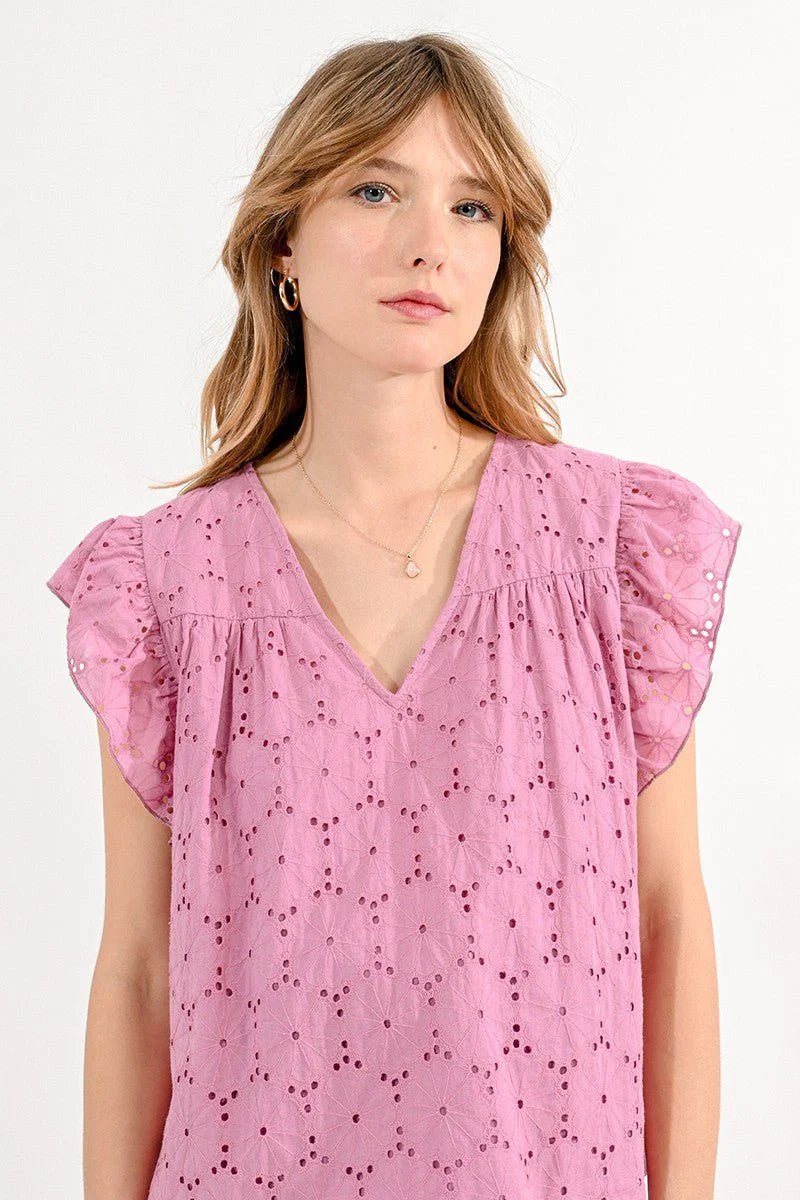 Cynthia Woven Top