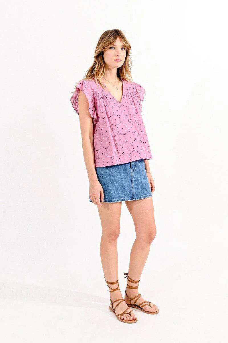 Cynthia Woven Top