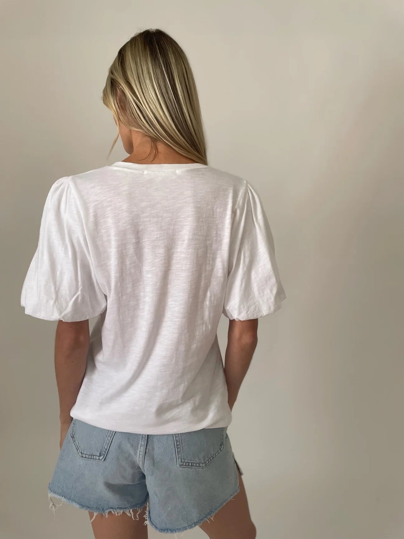 Dakota Puffed Sleeve Tee