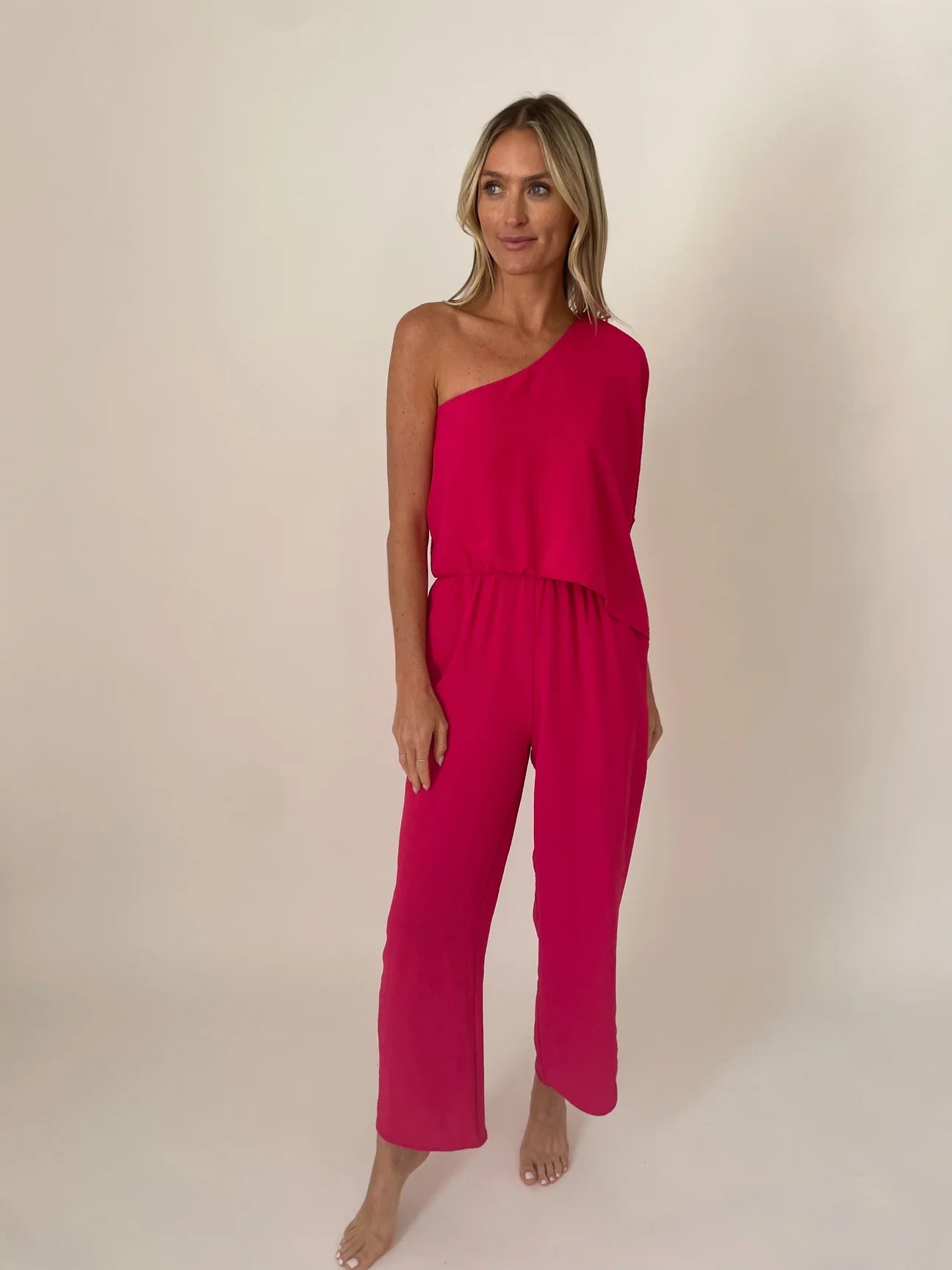 Blake One Shoulder Jumpsuit