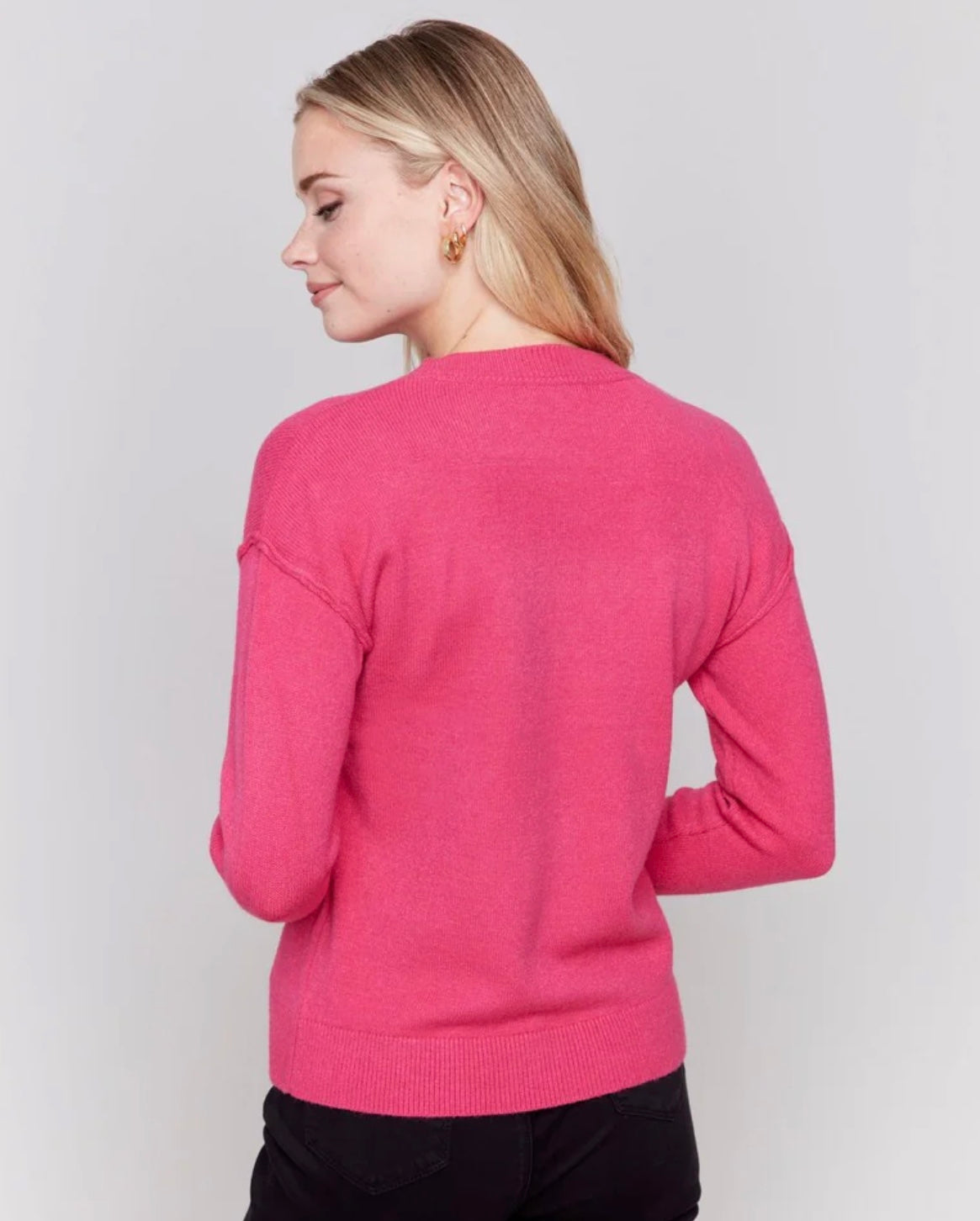 Zamira Plushy Knit Punch Sweater