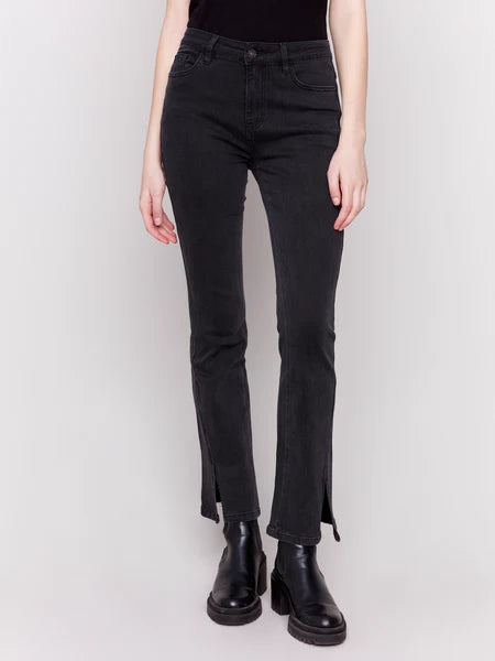 Bonnie Front Slit Pant