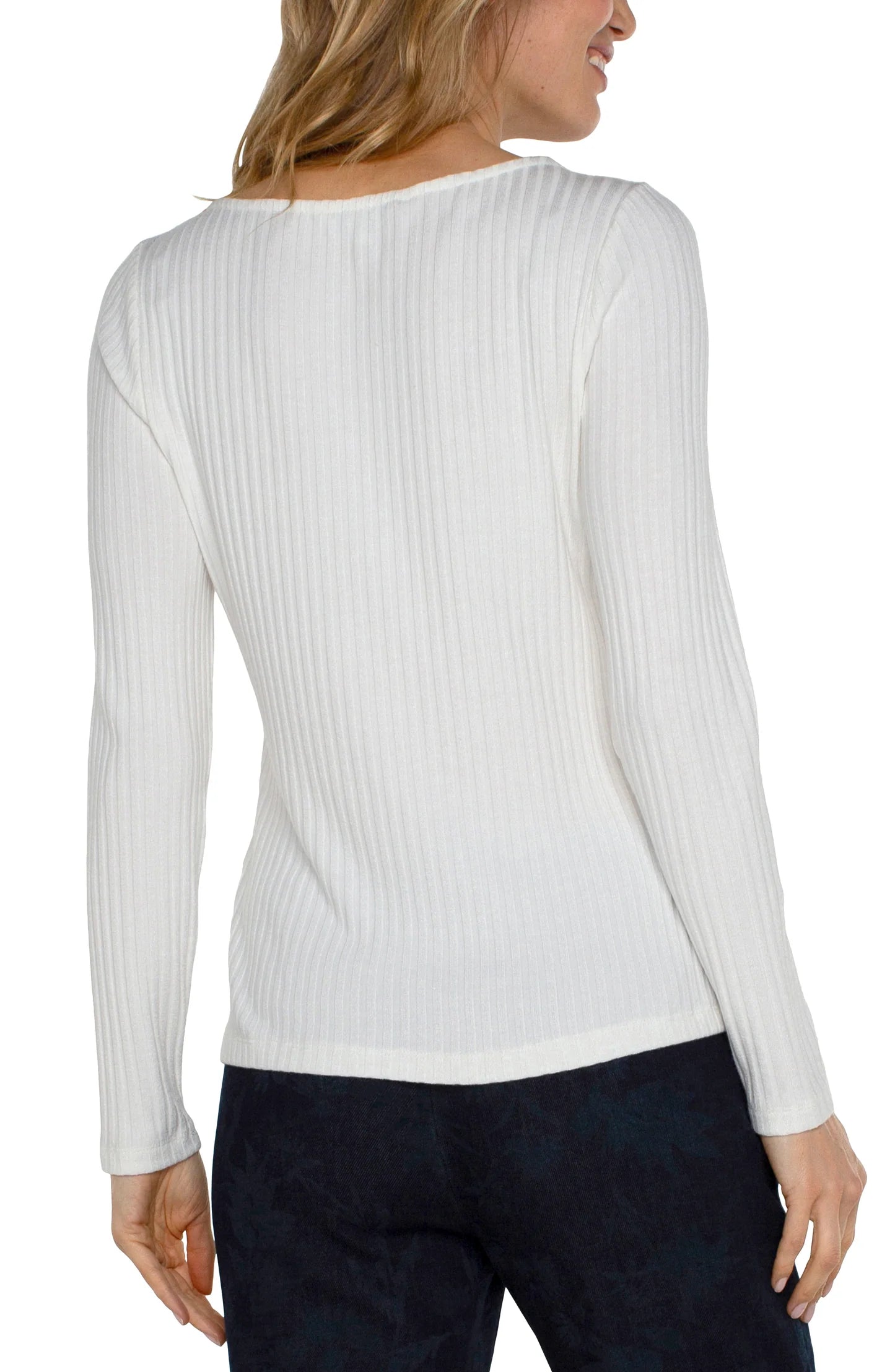 Alexandra L/S Boat Knit Top