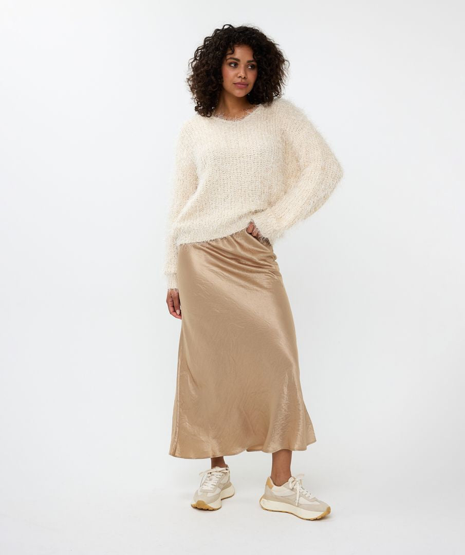 Ashley Beige Skirt