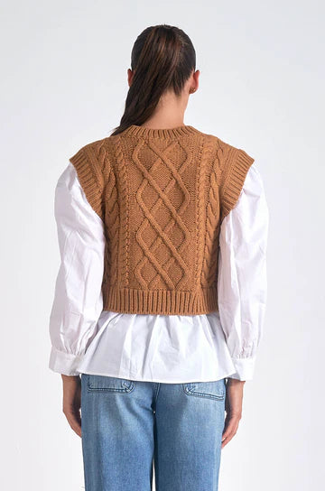 Zaide 8 Sweater Vest Layered