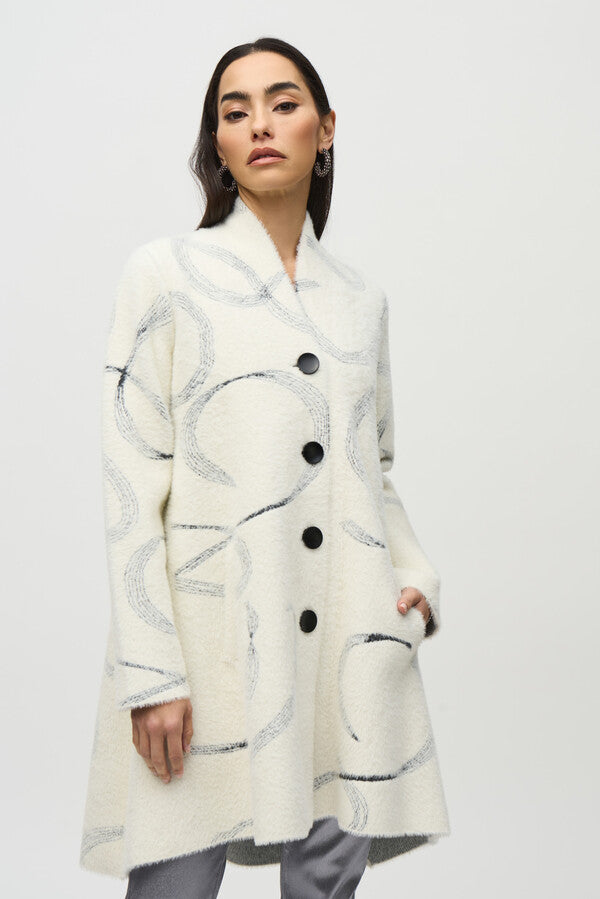 LDS Swirl Button Jacket