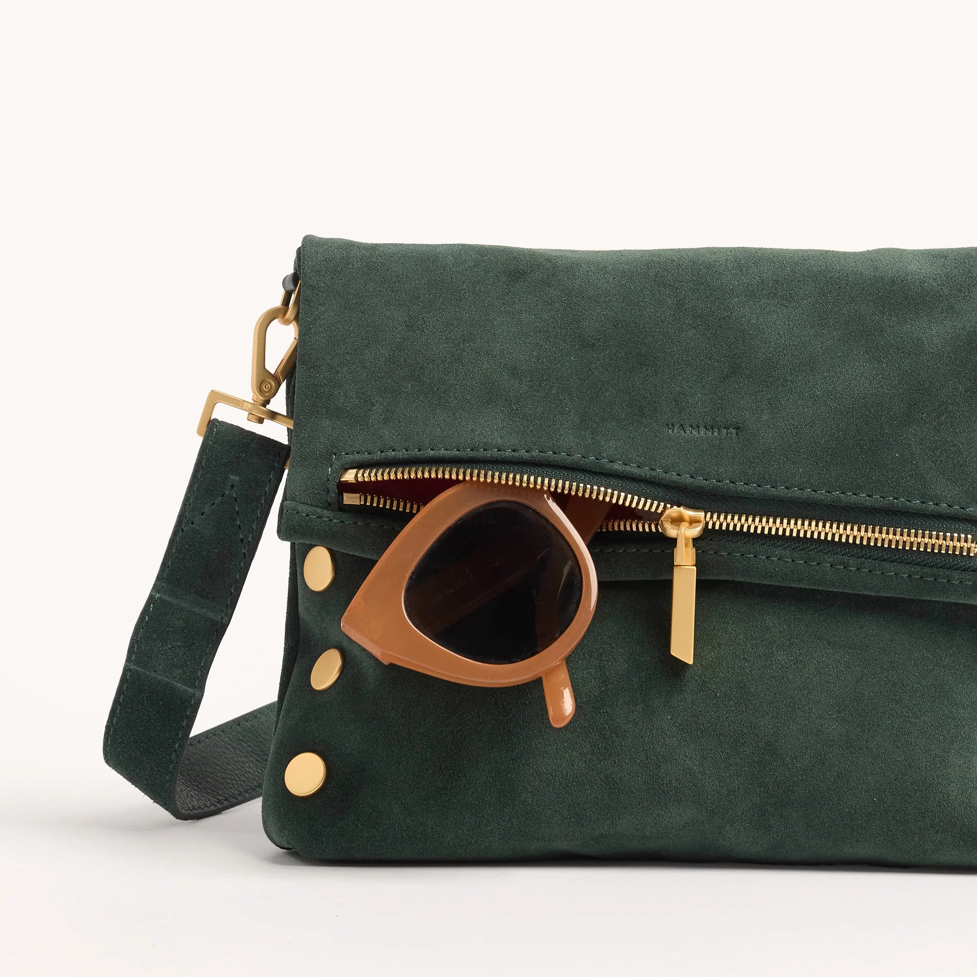 VIP Med Bag - green suede