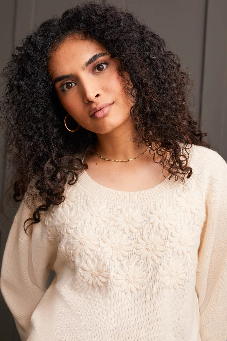 Breanne Embroidered Sweater