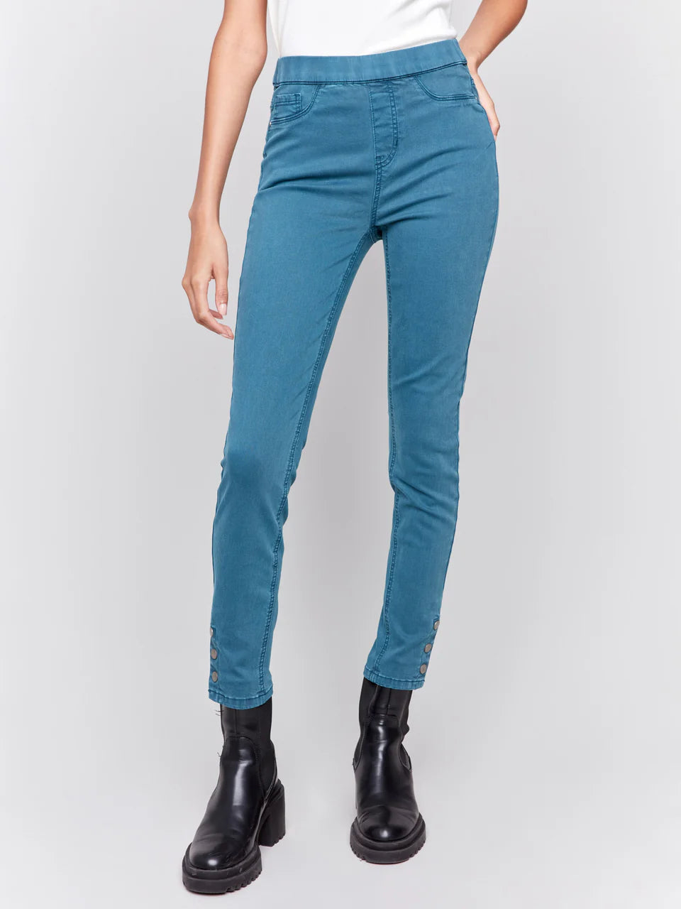 Sandy Twill Pull On Pant