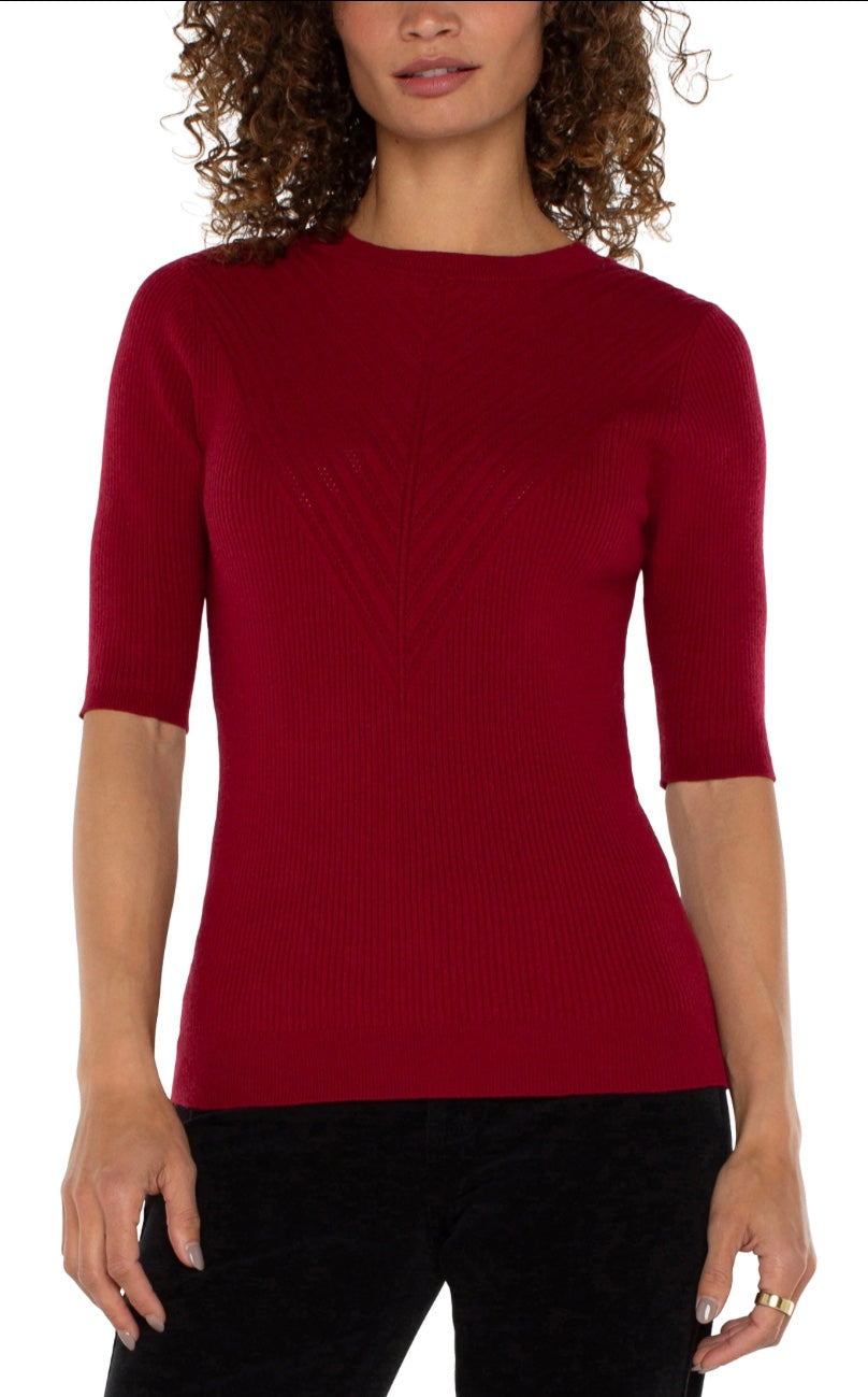 Avery Elbow Sleeve Sweater