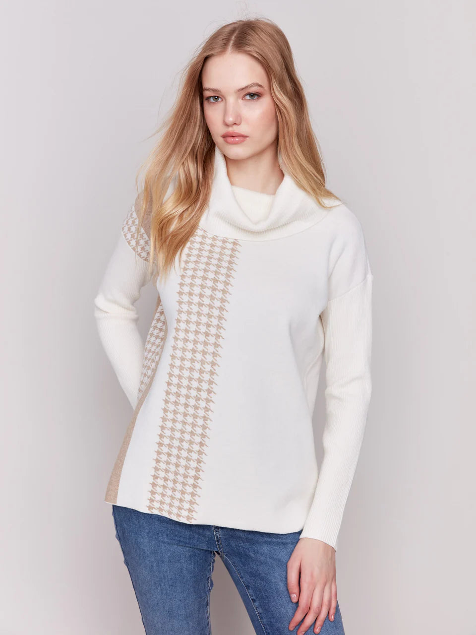 Lyric Jacquard Knit Sweater