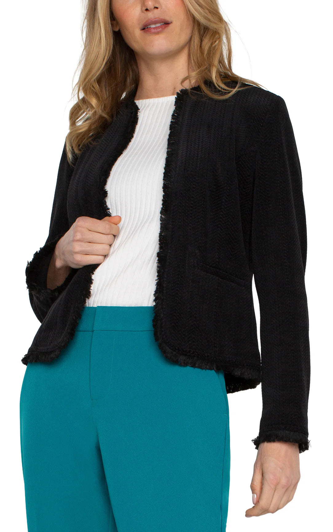 Cassia Collarless Jacket