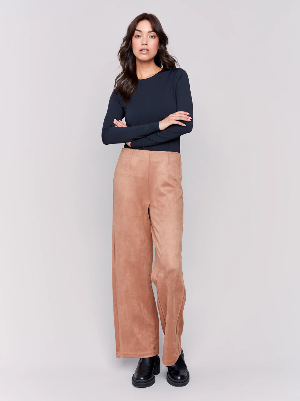 Alethea Faux Suede Pant