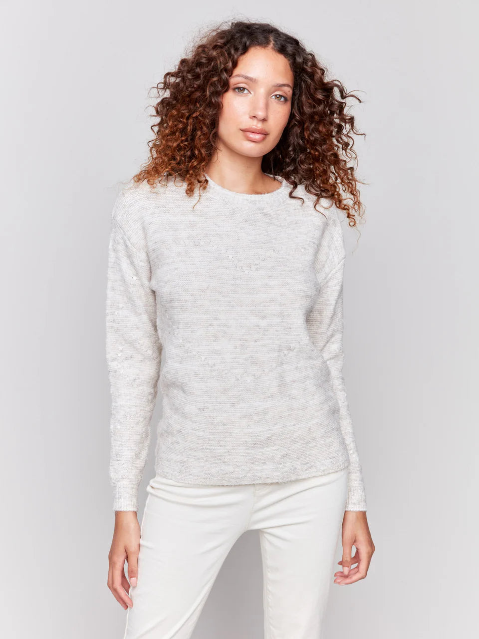 Elysia Dye Knit Drop Sweater