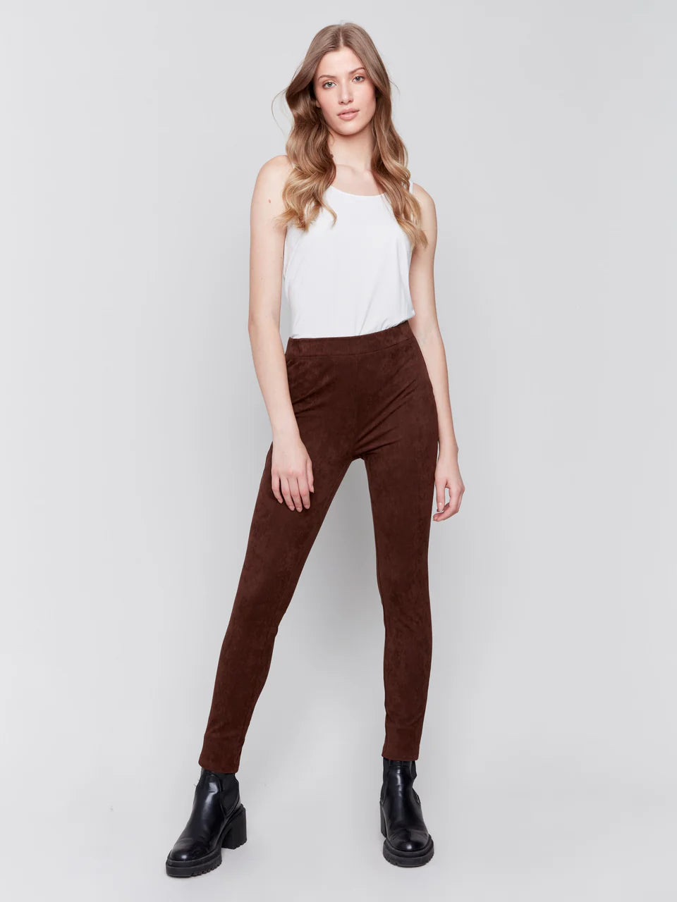 Ayla Faux Suede Pant