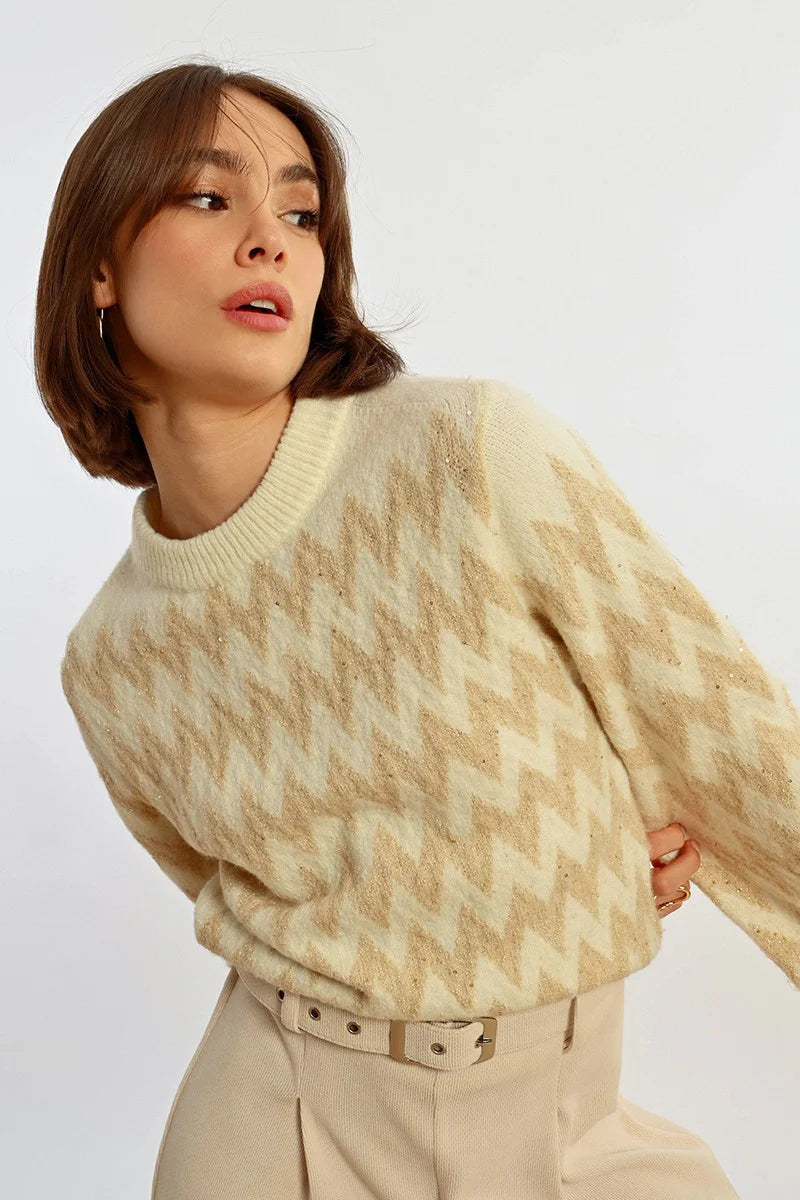 Noelle Young Ladies Knitted Sweater