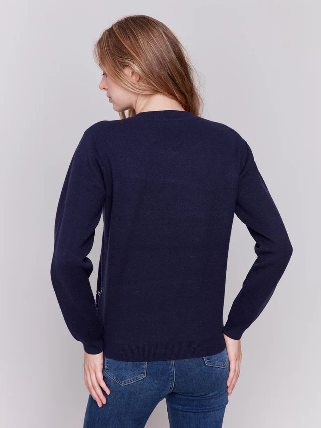 Cyndy Jacquard Sweater