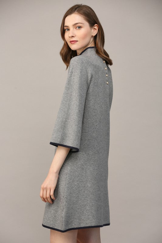 Breanna Contrast Sweater Dress