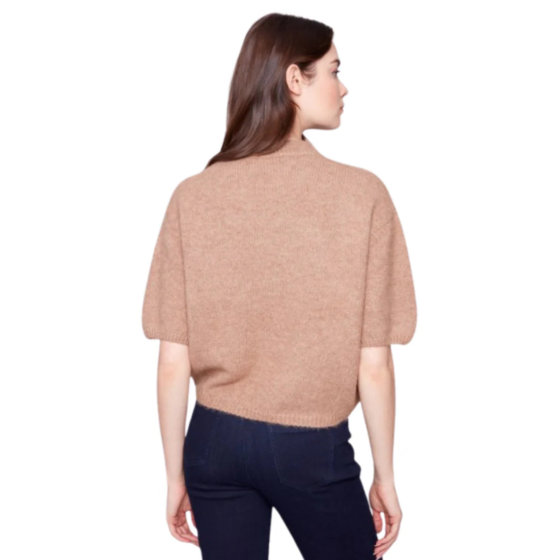 Balloon Hairy Knit Sweater