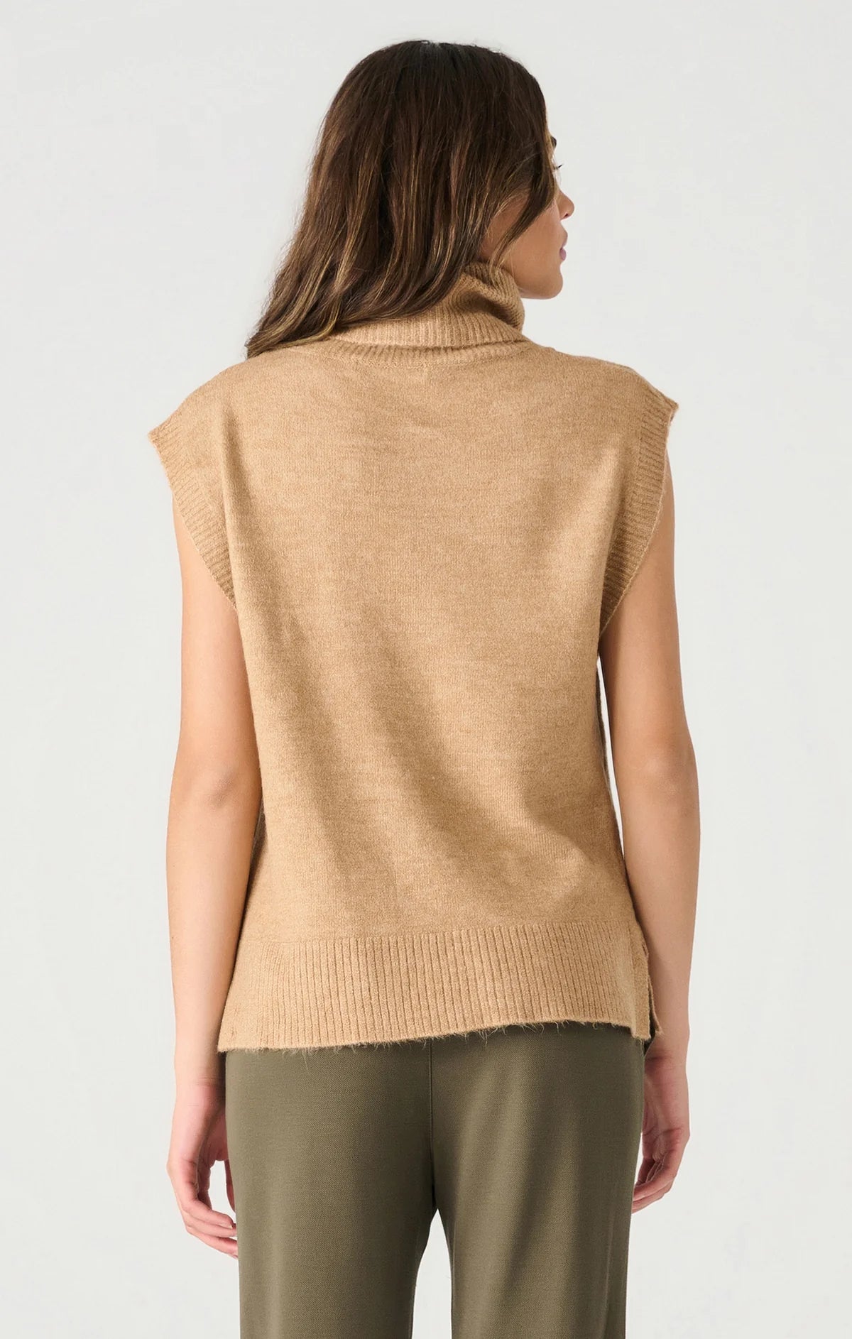 Addison Sleeveless Turtleneck Vest