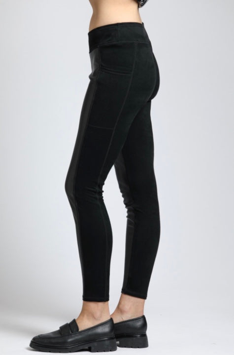 Jess Vegan Leather Legging