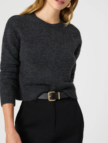 Kesia Crew Neck Cropped Jumper