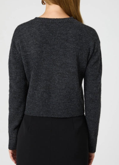 Kesia Crew Neck Cropped Jumper