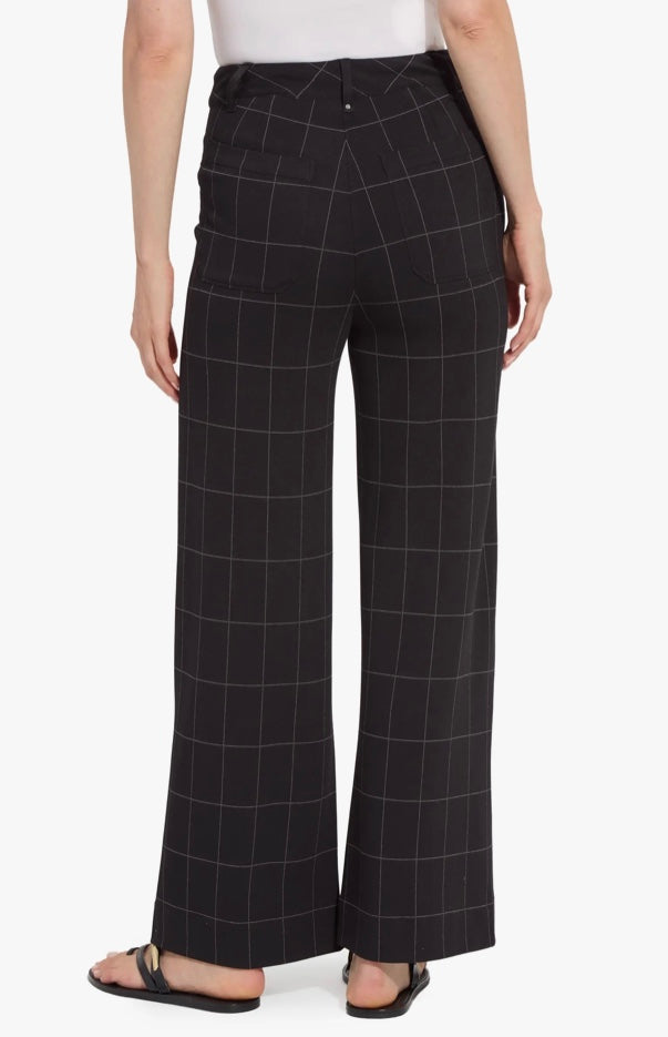 Erin HW Ponte Wide Pant