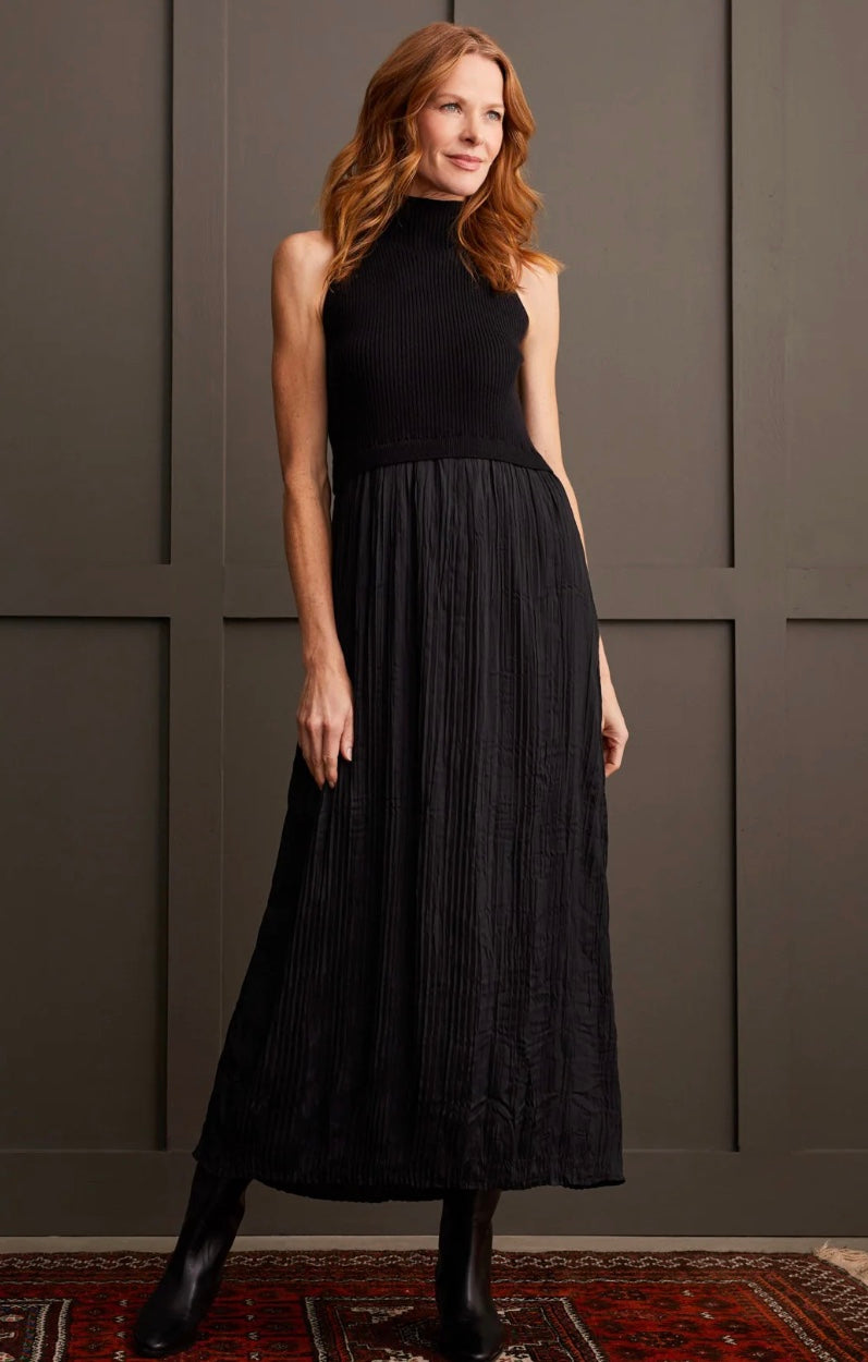 Sleeveless Twofer Maxi Dress